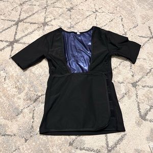 Sweat shaper training top